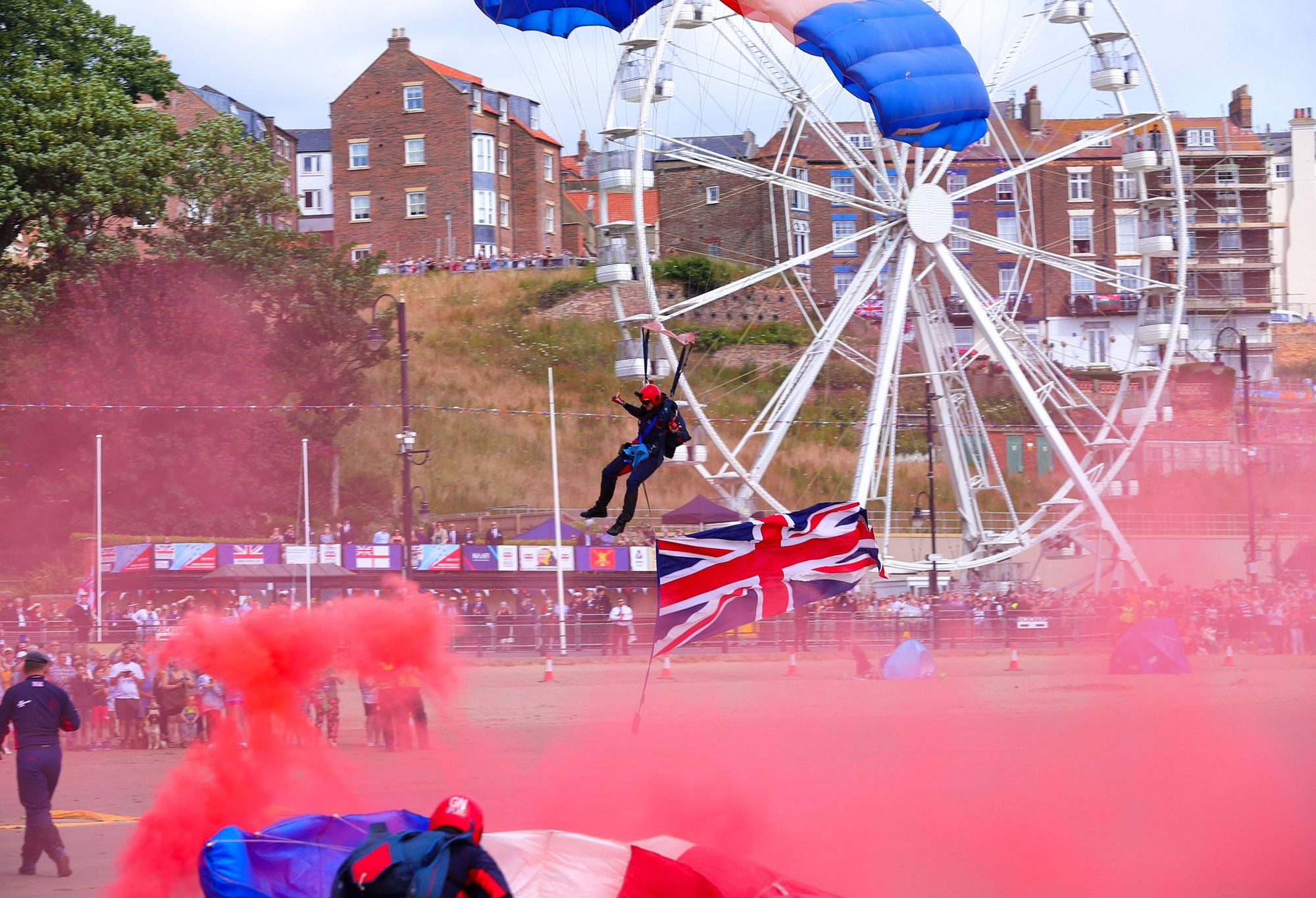 RAF Falcons - National Armed Forces Day Celebrations in Scarborough
